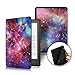 Produktbild Hülle kompatibel für Kindle (10th Generation 2019 Modell) - PU-Leder Hülle Die dünnste und leichteste Schutzhülle Tasche mit Auto Sleep/Wake Funktion(Milky Way)