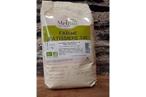 MELBIO - FARINE DE BLE T45 1KG