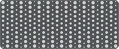 ID Mat 5012002 Points Tapis de Cuisine Fibre Polyamide/PVC Gris 120 x 50 x 0,4 cm