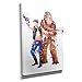 Produktbild Solo & Chewie Splash - Kunstdruck auf Leinwand - Format: 30 x 45 cm