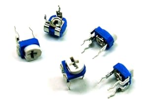 POPESQ® 5 pz. x Trimmer Potenziometro 20K Orizzontale / 5 PCS. x Trimmer Potentiometer 20K Horizontal #A233