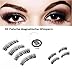 Produktbild ASKSA Magnetische Falsche Wimpern, 3 Magnete Volle Augen - 3D Wiederverwendbare künstliche Wimpern Magnetic Eyelashes, Kein Kleber (1 Paar/4 Stück)