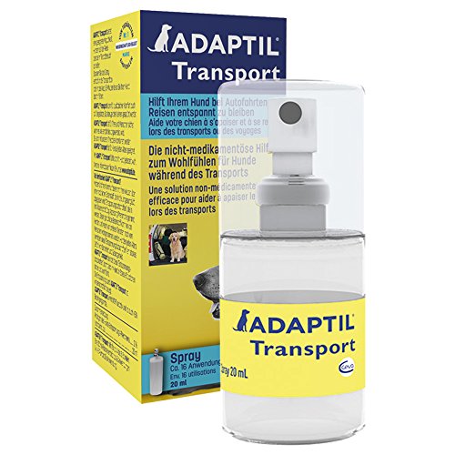 ADAPTIL Transport Spray 20ml, für eine entspannte Autofahrt mit Hund