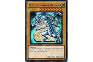 TITAN CARDS Blue Eyes White Dragon LC01-EN004 Limited Edition (YGO Legendary Collection) + TitanCards® Toploader