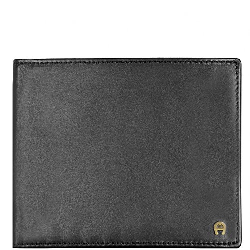 Preisvergleich Produktbild Aigner Scheintasche quer, 8 KK Daily Basis schwarz Leder