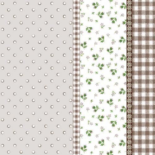 Ambiente Servietten Lunch 33x33cm Lilly Taupe