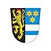 Produktbild Sign neustadt kreis coat of arms n5526 Flag COA Emblem A4 Aluminium 10x8 Metal