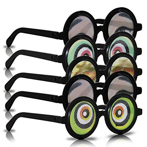 12 x HC-Handel 911614 Spaßbrille Fun 14 cm 5-fach sortiert