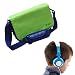 Produktbild Ultimateaddons Kinder Kurier Lager Tasche mit Kopfhörer passend für Amazon Kindle Fire HD Kinder Edition - Blau, Limette/Blau