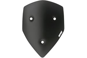 WRS Pare-brise Pare-brise Sport pour Ducati Multistrada 1200/S 2010 – 2012 noir opaque