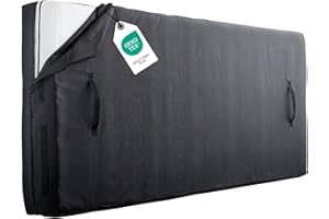 Dreamway - Funda de protección para colchón para mudanza y Almacenamiento - Funda de colchón 90x200 cm - Funda Impermeable con 4 Asas para un Transporte fácil - Certificada Oeko-Tex