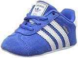 adidas baby trainers uk Ortholite-Einlegesohle adidas Unisex Baby Gazelle Crib Hausschuhe, Blau (Azucie Ftwbla 000), 18 EU