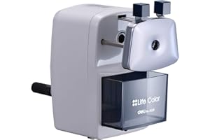 MEETUS waremew Taille-crayon manuel pour artistes - Pour croquis et dessin - Blanc