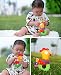 LALABABY Baby Early Education Toys Chick Rattles Soft Cloth Hand Ringing Toy
