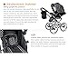 Bergsteiger Venedig Retro Combination Pram 3-in-1 System; car seat; (10-piece mega set; 8 colours)