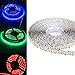 Produktbild Forepin® RGB LED Strip SMD 3528 IP20 Wasserdichte 60 LEDs/Pro Meter MEHRFARBIG LED Streifen - Komplett Satz Inklusive 24 Key Fernbedienung und 12V Netzteil, 1 Meter