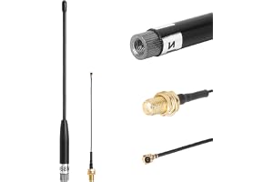 HENGBIRD nätverksantenner 868 MHz 8 dBi Meshtastic Lora Antenna flexibel långdistans 19 cm SMA-kontakt omnidirectionell med f