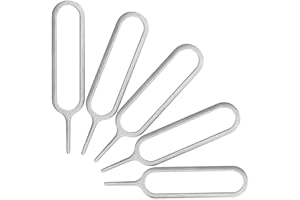 jbTec 5X SIM-Pin Handy-Nadel zum Öffnen des Telefon-Karten-Halter - Öffner Stift Tool Werkzeug Simnadel Ersatz SIM-Karte
