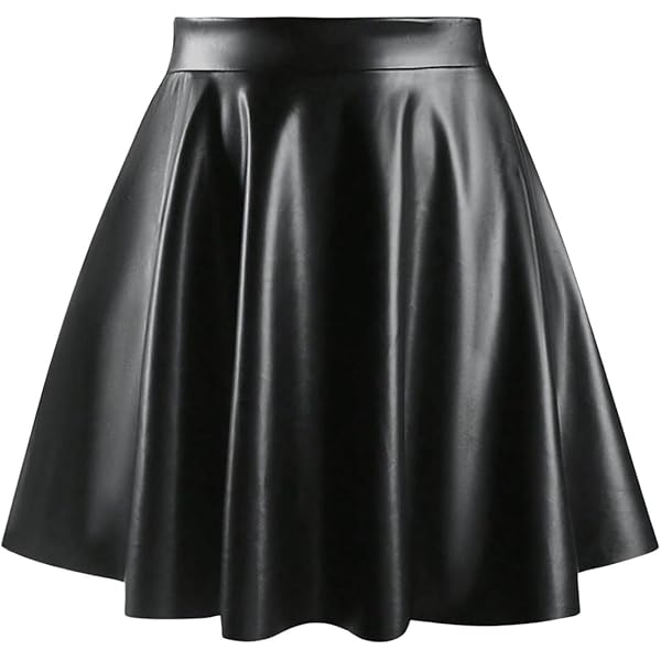 GORGLITTER Damen Rock Minirock Mit Reißverschluss & Taschen - Elegant & Partytauglich