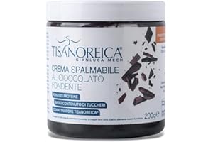 GIANLUCA MECH Tisanoreica Crema Spalmabile al Cioccolato Fondente200g