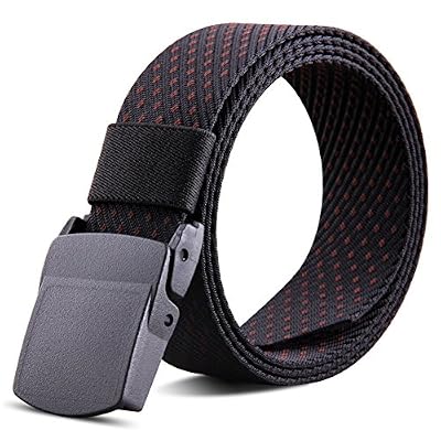 LJINGJINGII Ceinture de toile mode/ceinture d'hommes brûlant/Ceintures non allergène occasionnels-A 105cm(41inch)