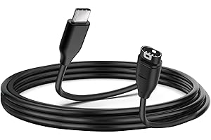 TGESERWE Câble de Chargeur USB C pour Montre Garmin Vivoactive 3 4 4S 5, Fenix 7 7S 7X 6 6S 6X Pro 5 5S 5X Plus, Forerunner 935 945 955 965 45 265 245 165 Approach S10 S40 S60 X10 Quatix 7 6 5