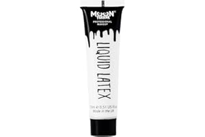 Moon Terror Lattice liquido ProFX | Trucco SFX per Halloween, funziona con sangue finto e pittura per il viso | Trucco per effetti speciali, Bianco, 15 ml (confezione da 1)
