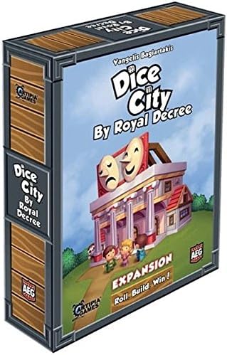 Alderac Entertainment ALD05881 Dice City By Royal Decree Board Game