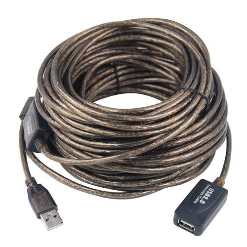 TRIXES 20 m langes aktives USB-Repeater-Verlängerungskabel USB 2.0 Verstärker