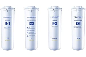Aquaphor Set von Vier Ersatz-Filterkartuschen Morion - Umkehrosmose Wasser Filtration System K2, K5, K7M, K50