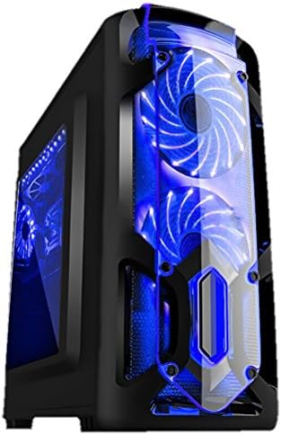 Marvo CA-113BK PC Mini Gaming Tower Black