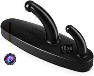 Mini Telecamera Nascosta Cappotto Gancio Nascosto Videoregistratore Bagno A Parete Montato A Parete Supporto Sensore Di Movimento Scatto Di Foto Scheda Di Memoria Da 16gb Integrata Amazon It Fai Da Te