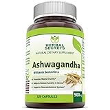 Herbal Secrets Ashwagandha - 500 Mg, 120 Caps