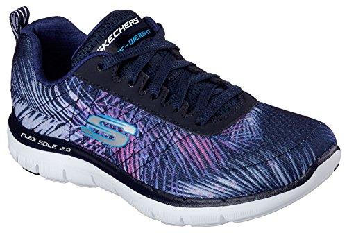 Skechers Flex Appeal 2.0 Tropical Breeze Womens Running Shoes - SS17-6