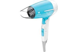 Havells HD3151 1200 W Foldable Hair Dryer; 3 Heat (Hot/Cool/Warm) Settings Including Cool Shot Button; Heat Balance Technology, Turquoise
