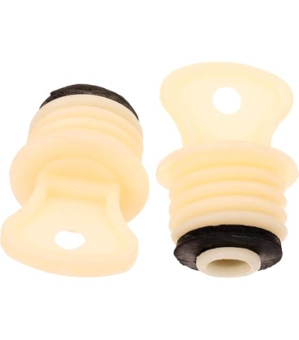 2 Tappi Di Ricambio In Gomma Per Borsa Dell'Acqua Calda - Tenuta Stagna, Dimensioni 3.7x2.7 Cm