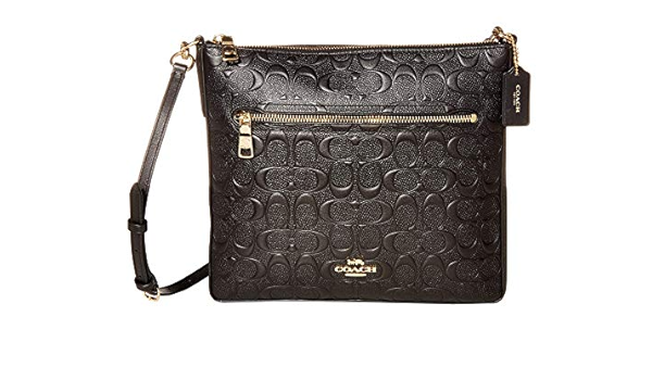 coach signature gazette crossbody