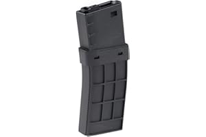 Saigo Defense Accessoire Airsoft - Chargeur supplémentaire pour répliques Airsoft M4 électriques et dérivés (ref.cymaM101) - capacité: 450 Billes - matière: Plastique Haute résistance - Couleur: Noir