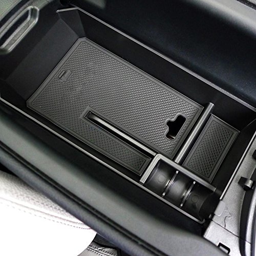9 MOON® Car Armrest Box Central Secondary Storage Glove Holder Container Organizer For Mercedes Benz C Class W205 C180 200 260 2014 2015