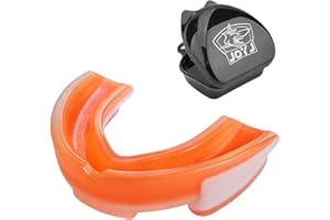 JOYJ Mundschutz Boxen, Sport Zahnschutz für Boxen, Kampfsport, MMA, Muay Thai, Hockey, Schützt Zähne, Zahnfleisch & Kiefer, BPA frei &inkl. Aufbewahrungsbox