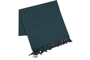 DenoDoa Waffle Ręcznik Hammam, 90 x 180 cm, ręcznik do sauny dla kobiet i mężczyzn, ręcznik plażowy, pestemal, 100% bawełna, lekki i chłonny, orientalny ręcznik kąpielowy (petrol blau)