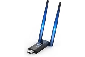 GLXERTVZ USB-WLAN-Repeater,Mini WLAN Verstärker,300 Mbit/s WLAN Adapter,2.4GHZ WiFi Verstärker mit USB Stecker,Geeignet für Die Meisten Router,Kompakte Größe und leicht zu Tragen