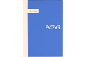 ほぼ日 Hobonichi Techo Day-Free Book [japoński/A5/styczeń 2024 początek/początek poniedziałku/notatnik z papieru wykresowego]
