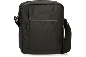 Pepe Jeans Dortmund Bandolera Portatablet Gris 23x27x7 cms Algodón, Poliéster y PU. 4,35L by Joumma Bags