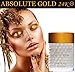 ABSOLUTE GOLD 24K LIFTING DAY MOISTURISER- 24 Karat Gold, Collagen And Hyaluronic Acid. Intensive Hydration And Prevention Of Skin Aging. Excellent For All Skin Types. 2.04 Fl.oz 60ml. (FRAGRANCE FREE, CRUELTY FREE, PARABEN FREE, PETROLEUM FREE).