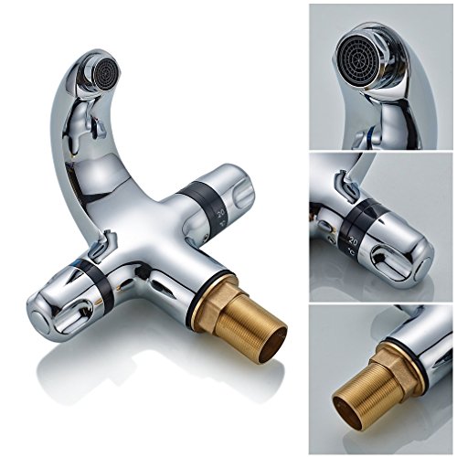 Auralum - Elegante Waschtischarmatur, Thermostatarmatur