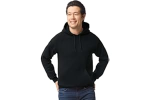 TICTEX Hoodie Herren by Gildan | Sweatshirt Herren mit Kapuze | Gym Hoodie Herren große Größen | Kapuzenpullover für Herren in vielen Farben | Coole Hoodies Herren | Größe S M L XL XXL 3XL 4XL 5XL