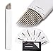 CRYSTALUM® Microblading Eyebrow 5 Blades 12 Pins Needles Tattoo Tattooing Blades Prongs Semi Permanent Make Disposable Needles Makeup For Single Use