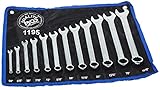  Juego de 12 llaves de boca fija con estrella Herramientas para moto Harley Davidson BSA Triumph