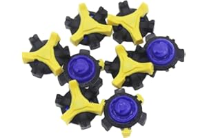 MamimamiH 8 Spikes Scorpion Fast Twist Tri-Lok per Foot Joy, Colore: Blu